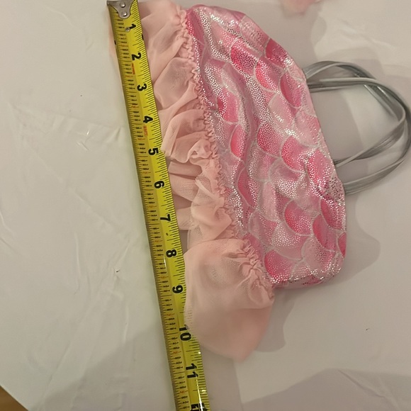 Wonder Nation Baby Girl’s Pink Mermaid Bikini Tail Set Size 18 Months - Picture 8 of 9